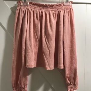 H&M Cropped Top Blouse